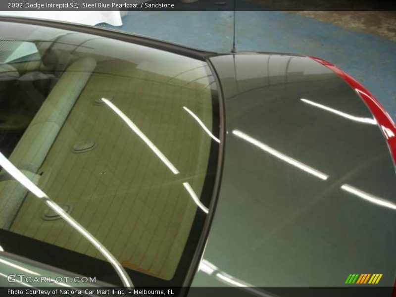 Steel Blue Pearlcoat / Sandstone 2002 Dodge Intrepid SE
