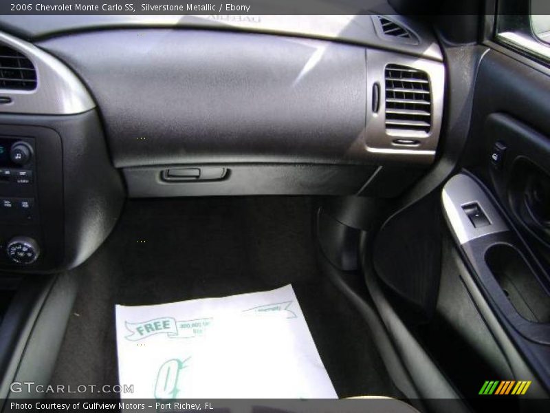 Silverstone Metallic / Ebony 2006 Chevrolet Monte Carlo SS
