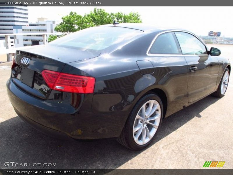 Brilliant Black / Black 2014 Audi A5 2.0T quattro Coupe