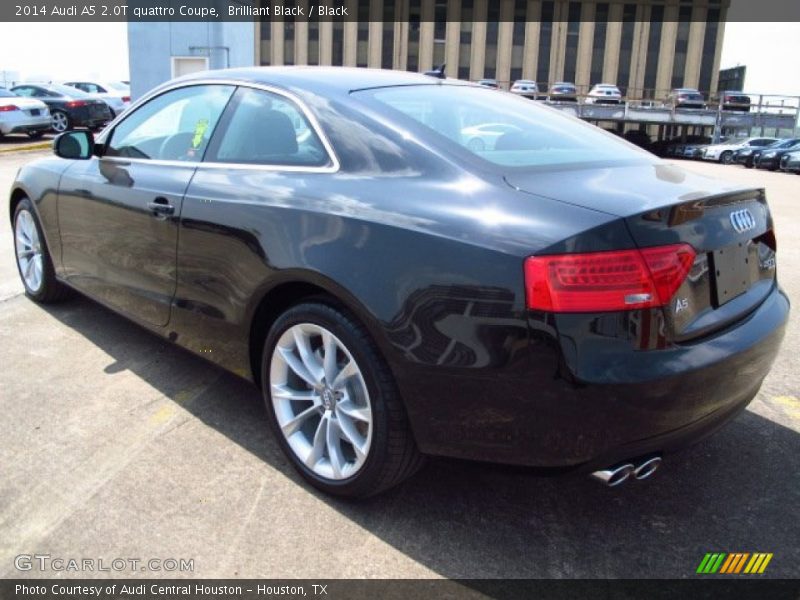 Brilliant Black / Black 2014 Audi A5 2.0T quattro Coupe