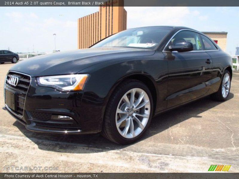 Brilliant Black / Black 2014 Audi A5 2.0T quattro Coupe