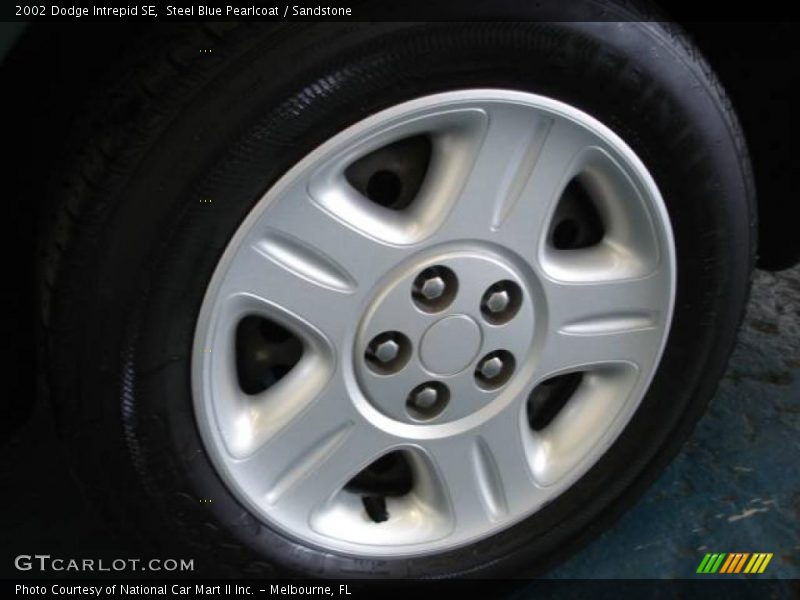 Steel Blue Pearlcoat / Sandstone 2002 Dodge Intrepid SE
