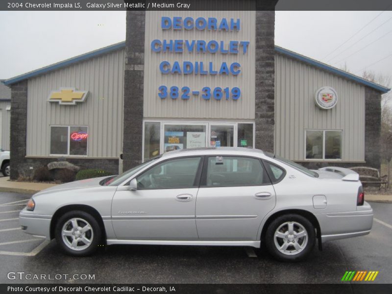 Galaxy Silver Metallic / Medium Gray 2004 Chevrolet Impala LS