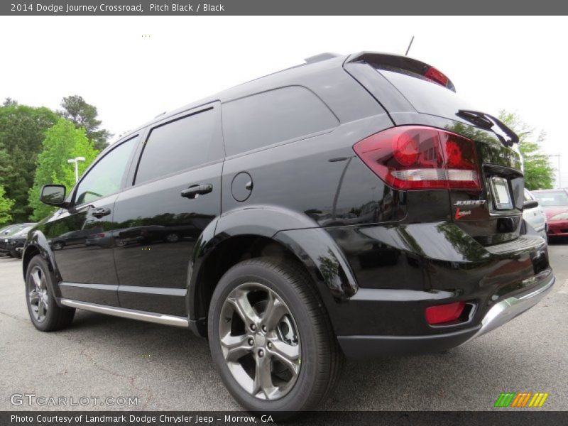 Pitch Black / Black 2014 Dodge Journey Crossroad