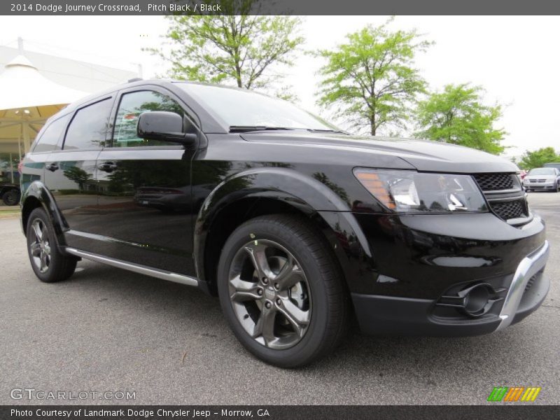 Front 3/4 View of 2014 Journey Crossroad