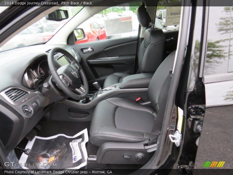  2014 Journey Crossroad Black Interior