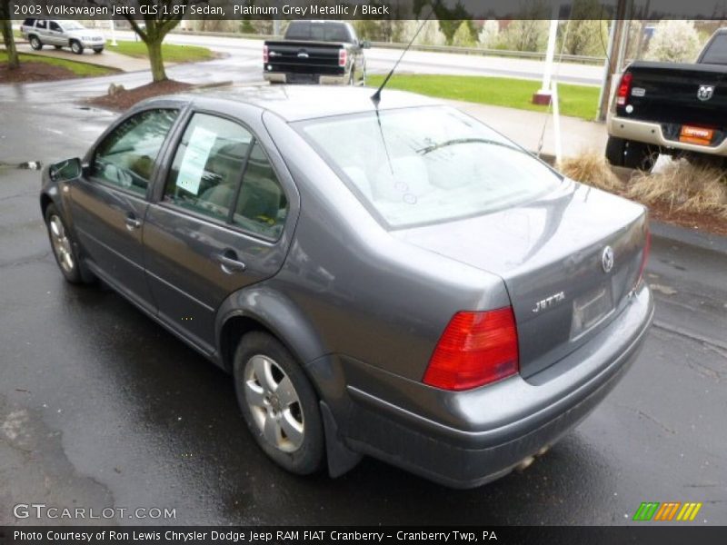 Platinum Grey Metallic / Black 2003 Volkswagen Jetta GLS 1.8T Sedan