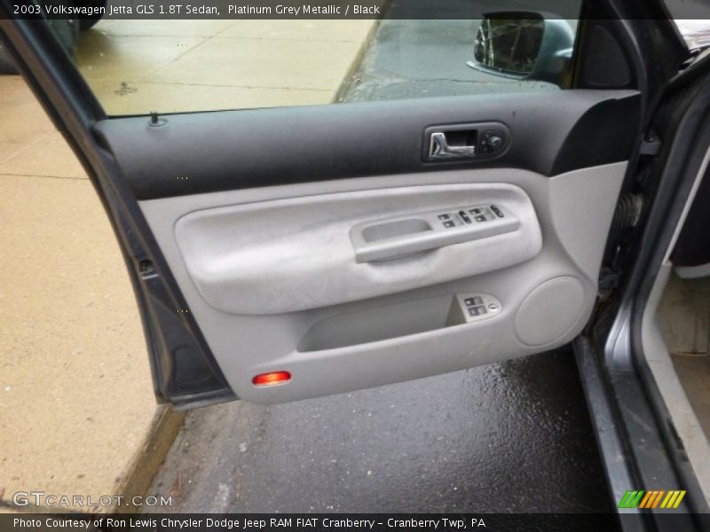 Platinum Grey Metallic / Black 2003 Volkswagen Jetta GLS 1.8T Sedan