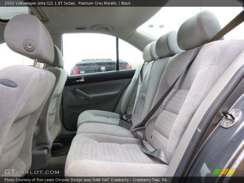 Platinum Grey Metallic / Black 2003 Volkswagen Jetta GLS 1.8T Sedan