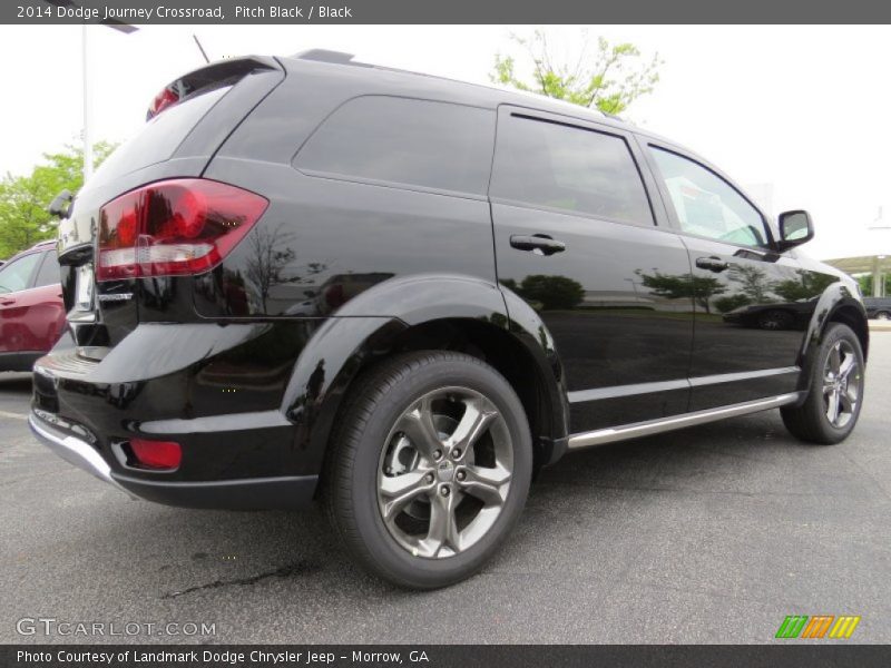 Pitch Black / Black 2014 Dodge Journey Crossroad