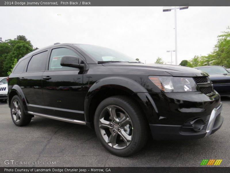 Pitch Black / Black 2014 Dodge Journey Crossroad