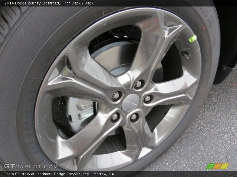Pitch Black / Black 2014 Dodge Journey Crossroad