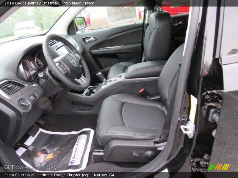 Pitch Black / Black 2014 Dodge Journey Crossroad