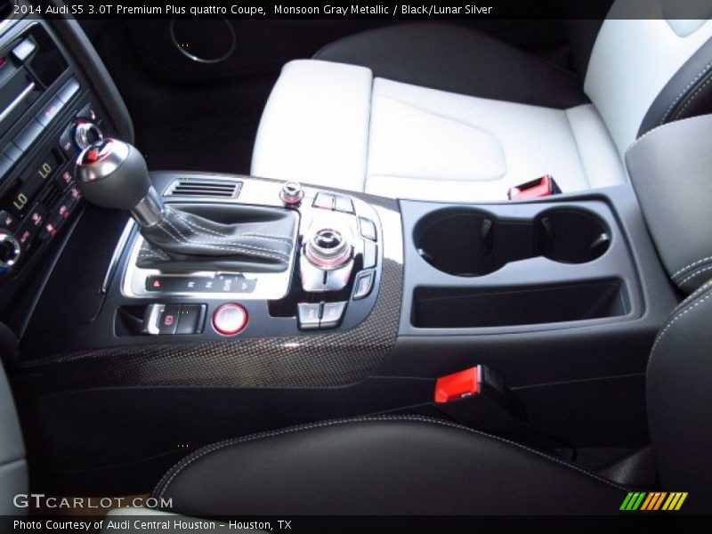 Monsoon Gray Metallic / Black/Lunar Silver 2014 Audi S5 3.0T Premium Plus quattro Coupe