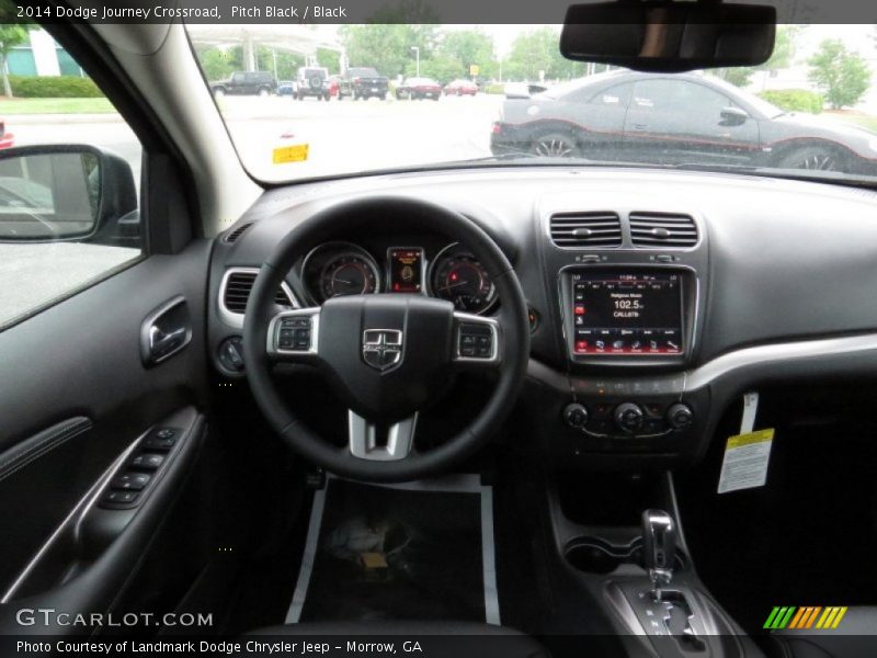Pitch Black / Black 2014 Dodge Journey Crossroad
