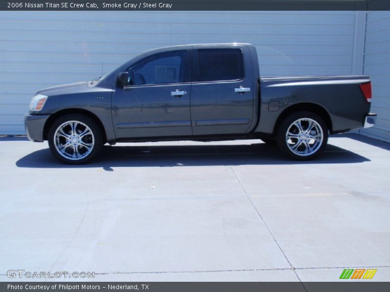Smoke Gray / Steel Gray 2006 Nissan Titan SE Crew Cab