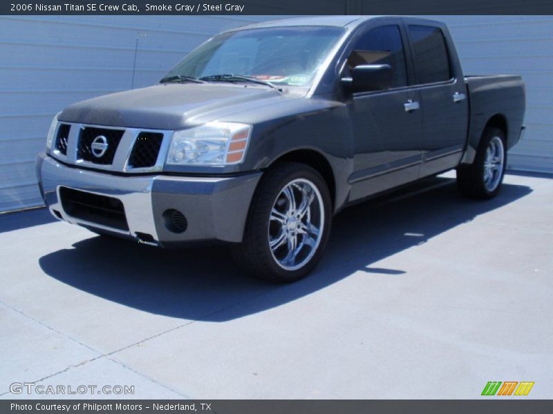 Smoke Gray / Steel Gray 2006 Nissan Titan SE Crew Cab
