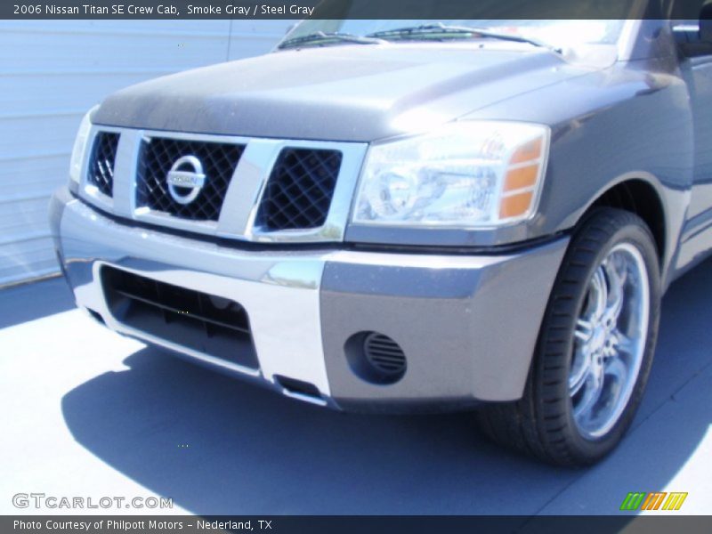 Smoke Gray / Steel Gray 2006 Nissan Titan SE Crew Cab