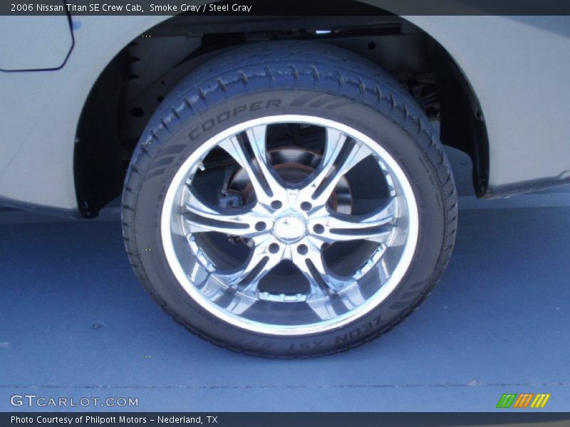 Smoke Gray / Steel Gray 2006 Nissan Titan SE Crew Cab
