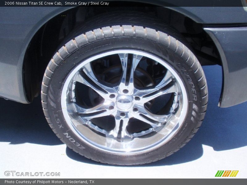 Smoke Gray / Steel Gray 2006 Nissan Titan SE Crew Cab