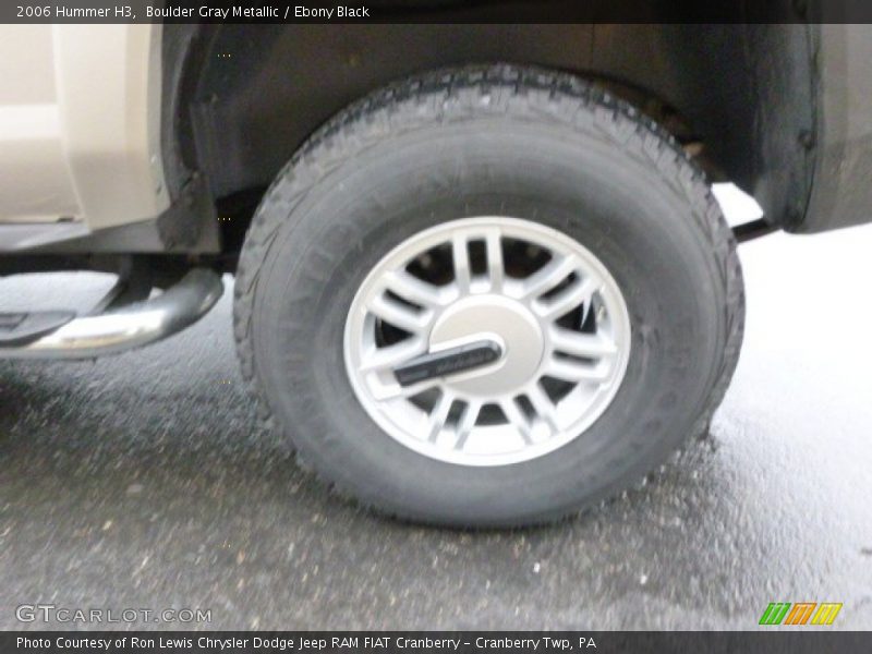 Boulder Gray Metallic / Ebony Black 2006 Hummer H3