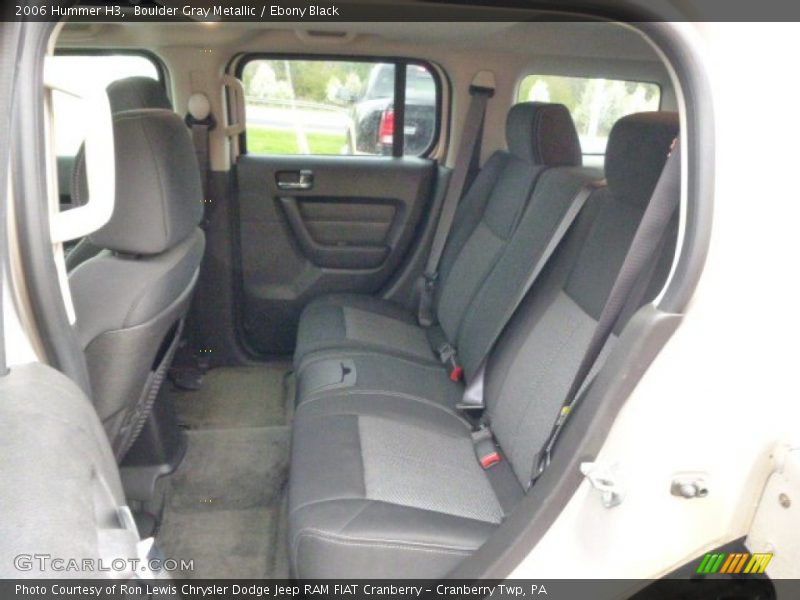 Boulder Gray Metallic / Ebony Black 2006 Hummer H3