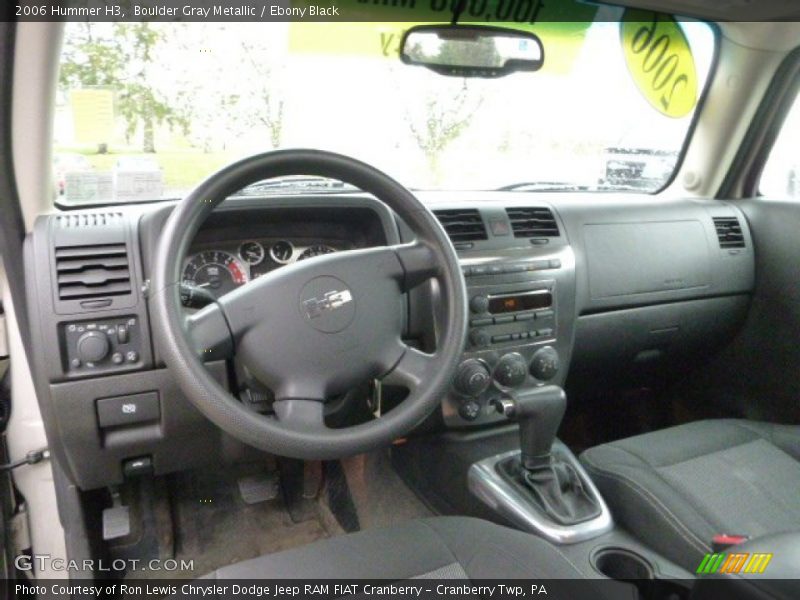 Boulder Gray Metallic / Ebony Black 2006 Hummer H3