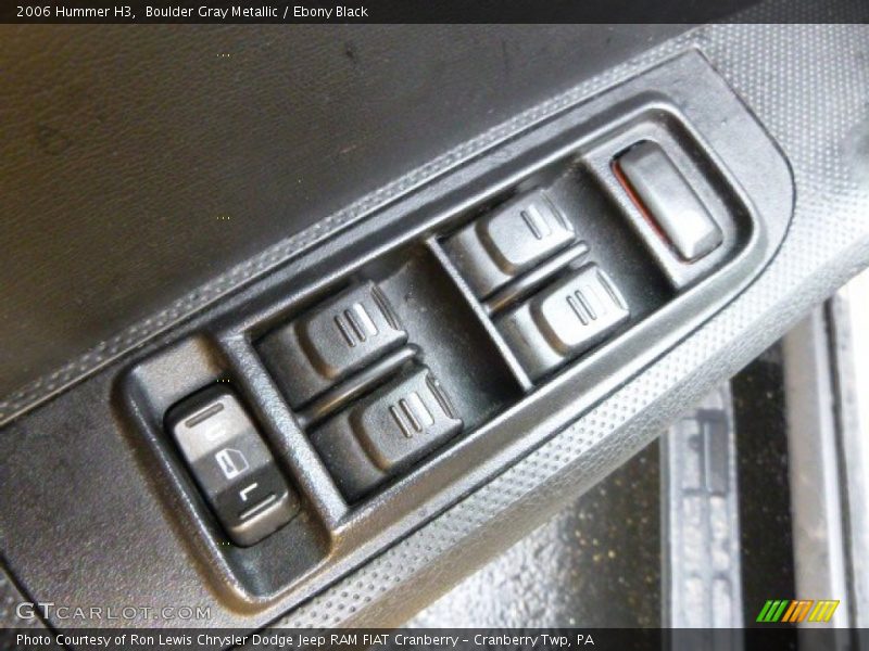 Boulder Gray Metallic / Ebony Black 2006 Hummer H3