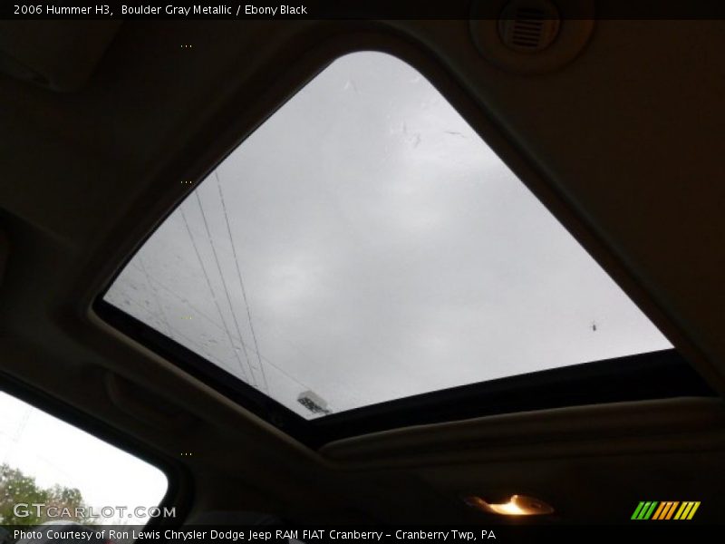 Boulder Gray Metallic / Ebony Black 2006 Hummer H3