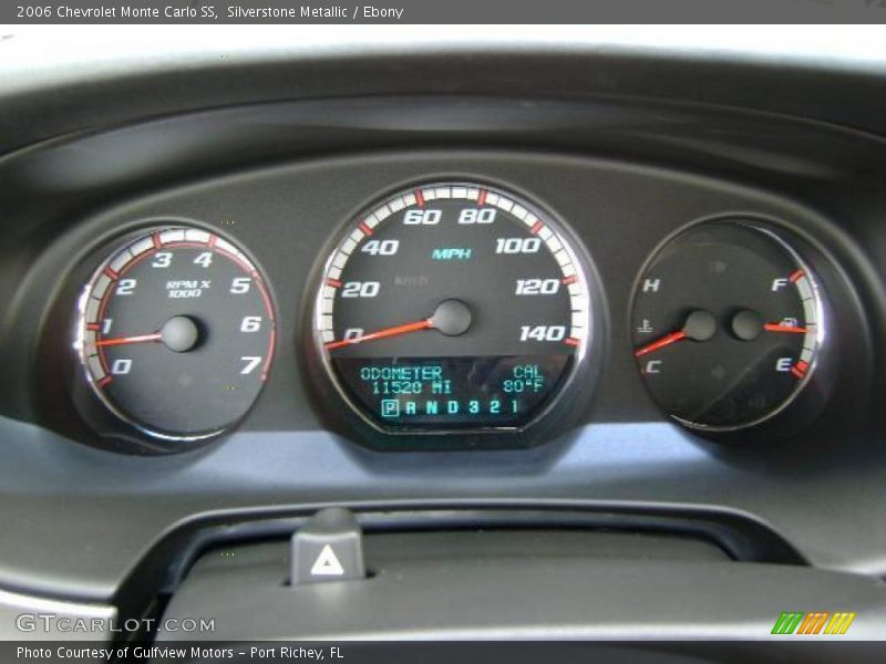 Silverstone Metallic / Ebony 2006 Chevrolet Monte Carlo SS