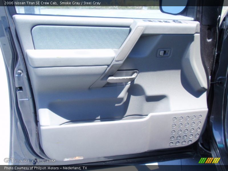 Smoke Gray / Steel Gray 2006 Nissan Titan SE Crew Cab