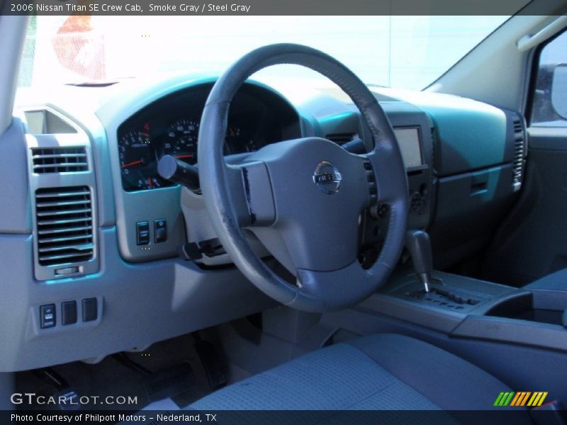 Smoke Gray / Steel Gray 2006 Nissan Titan SE Crew Cab