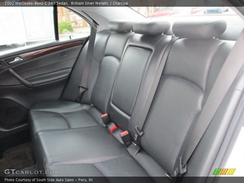 Brilliant Silver Metallic / Charcoal 2002 Mercedes-Benz C 240 Sedan