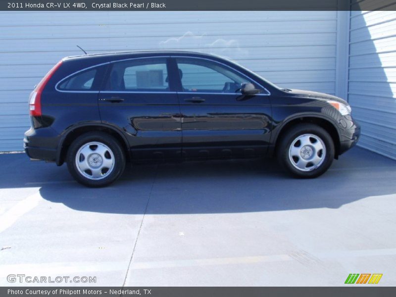 Crystal Black Pearl / Black 2011 Honda CR-V LX 4WD