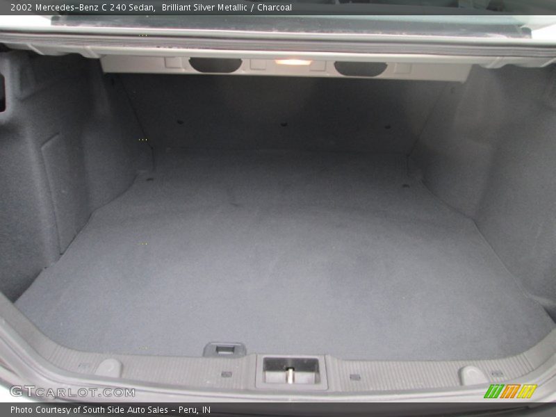 Brilliant Silver Metallic / Charcoal 2002 Mercedes-Benz C 240 Sedan