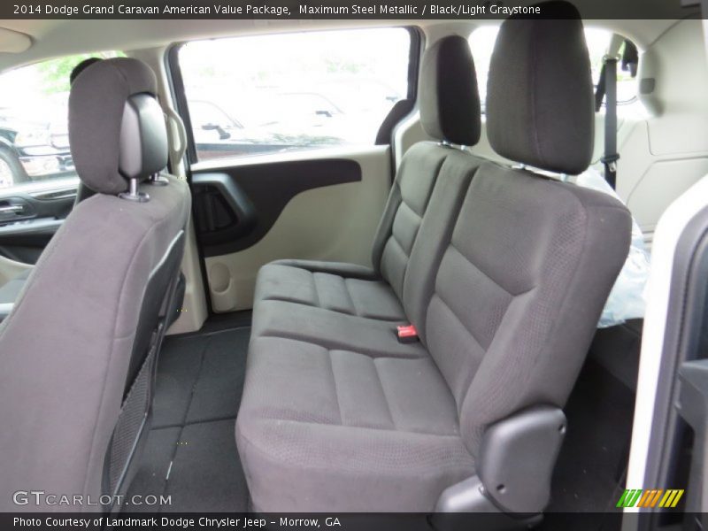 Maximum Steel Metallic / Black/Light Graystone 2014 Dodge Grand Caravan American Value Package