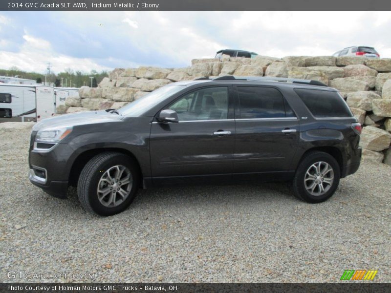 Iridium Metallic / Ebony 2014 GMC Acadia SLT AWD