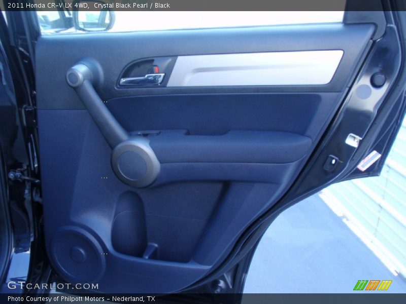 Crystal Black Pearl / Black 2011 Honda CR-V LX 4WD