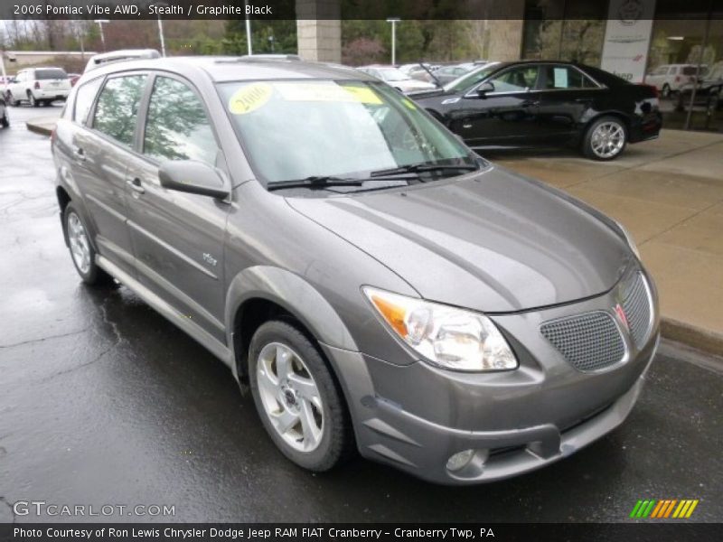 Stealth / Graphite Black 2006 Pontiac Vibe AWD