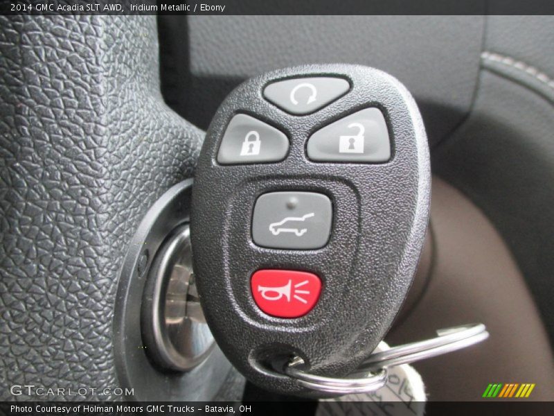 Iridium Metallic / Ebony 2014 GMC Acadia SLT AWD