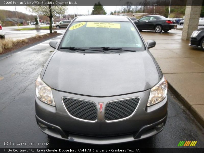Stealth / Graphite Black 2006 Pontiac Vibe AWD