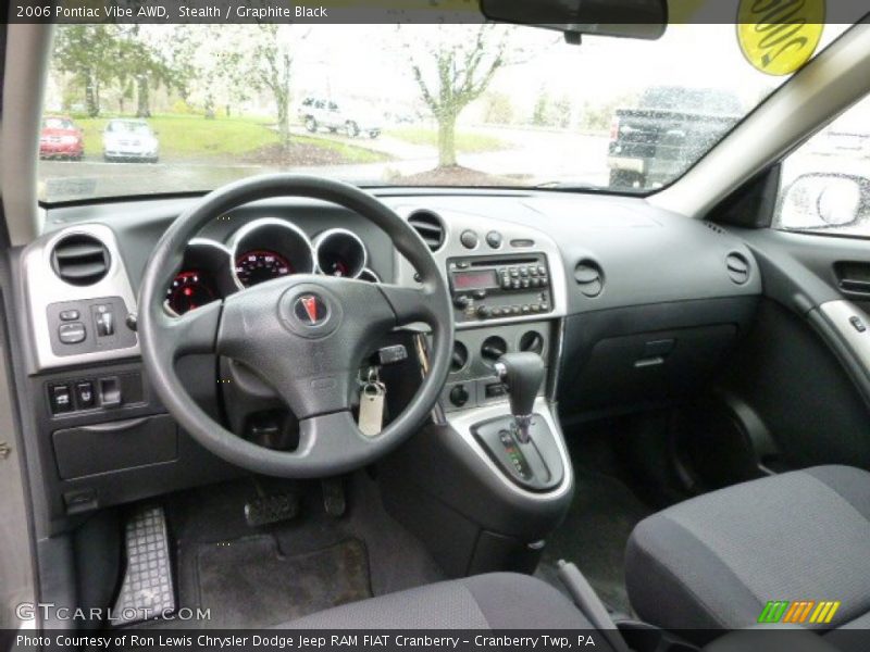 Stealth / Graphite Black 2006 Pontiac Vibe AWD