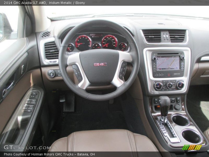 Iridium Metallic / Ebony 2014 GMC Acadia SLT AWD