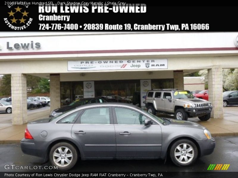 Dark Shadow Grey Metallic / Shale Grey 2006 Ford Five Hundred SEL