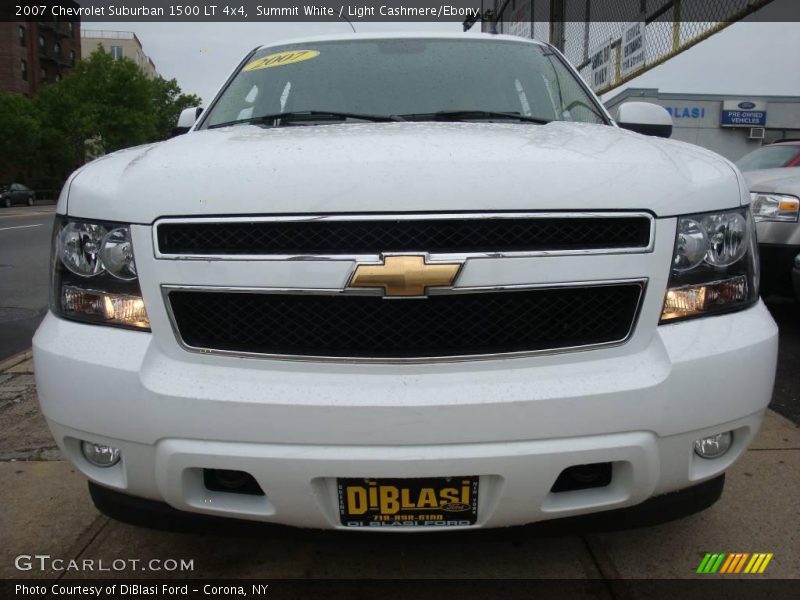 Summit White / Light Cashmere/Ebony 2007 Chevrolet Suburban 1500 LT 4x4