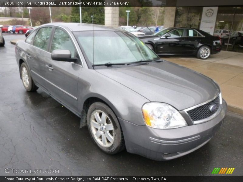 Dark Shadow Grey Metallic / Shale Grey 2006 Ford Five Hundred SEL