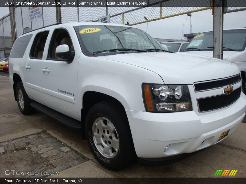 Summit White / Light Cashmere/Ebony 2007 Chevrolet Suburban 1500 LT 4x4