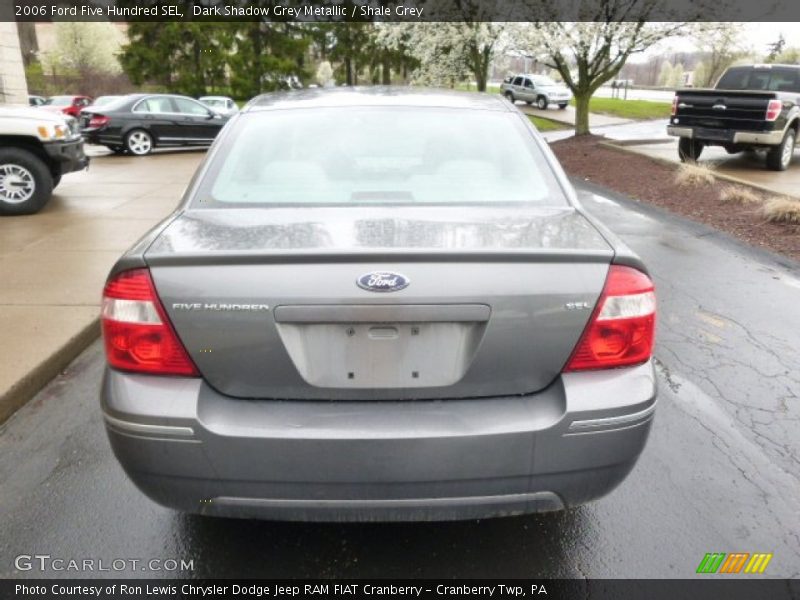 Dark Shadow Grey Metallic / Shale Grey 2006 Ford Five Hundred SEL