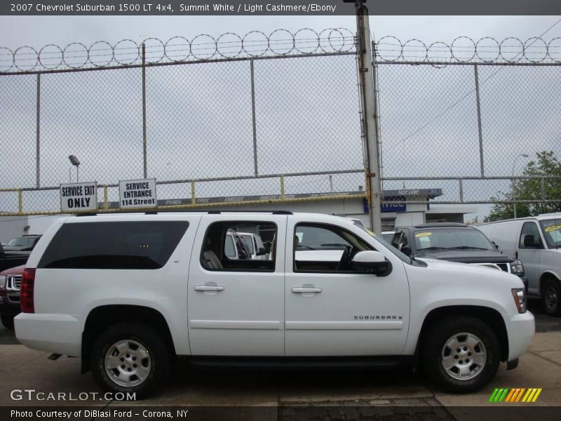 Summit White / Light Cashmere/Ebony 2007 Chevrolet Suburban 1500 LT 4x4