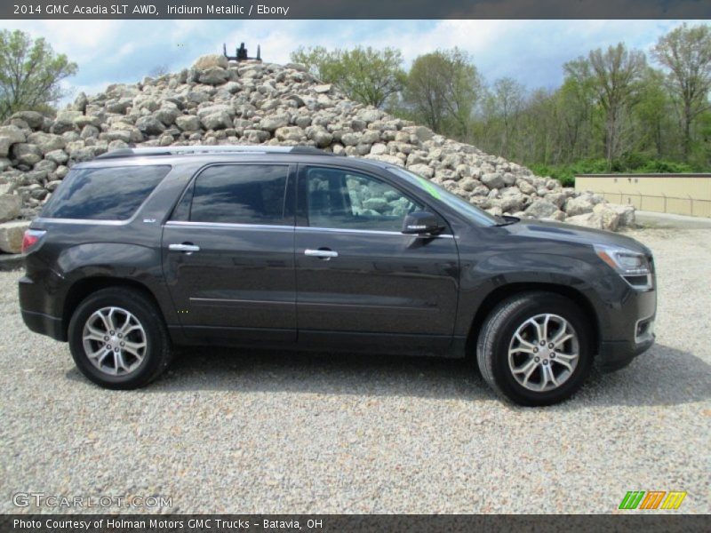 Iridium Metallic / Ebony 2014 GMC Acadia SLT AWD
